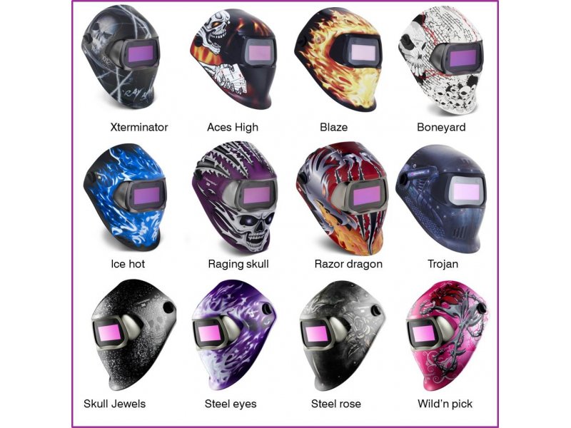  3M Speedglas 100V -  serija s različitim vizualnim identitetima 