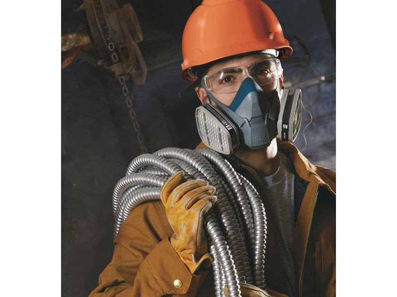  Polumaska serije 6500 u kombninaciji s plinskim filtrima 