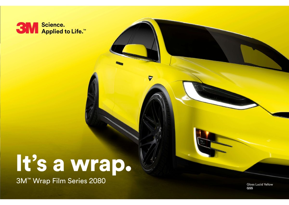 3M Wrap Film 2080