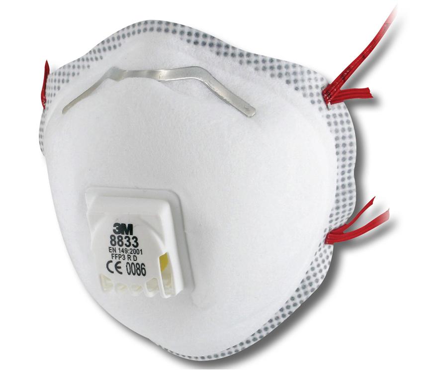 3M 8833 FFP3 Višekratni respirator