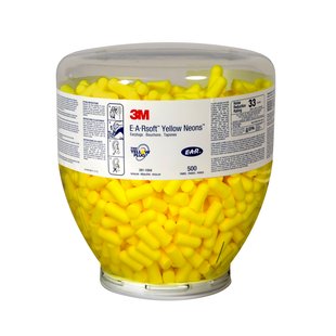 3M  E-A-Rsoft Yellow Neon PD-01-002