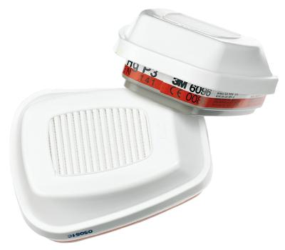 3M 6096 A1E1HgP3 R Kombinirani filter za plinove i čestice