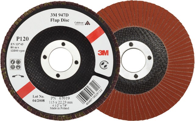 3M 947D Cubitron Lamelni diskovi T27, ravni