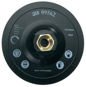 3M 09562 DH-AC Hookit čičak podloga Ø 115 mm/M14