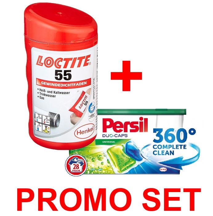 Loctite 55 + Persil Duo Caps PROMO SET