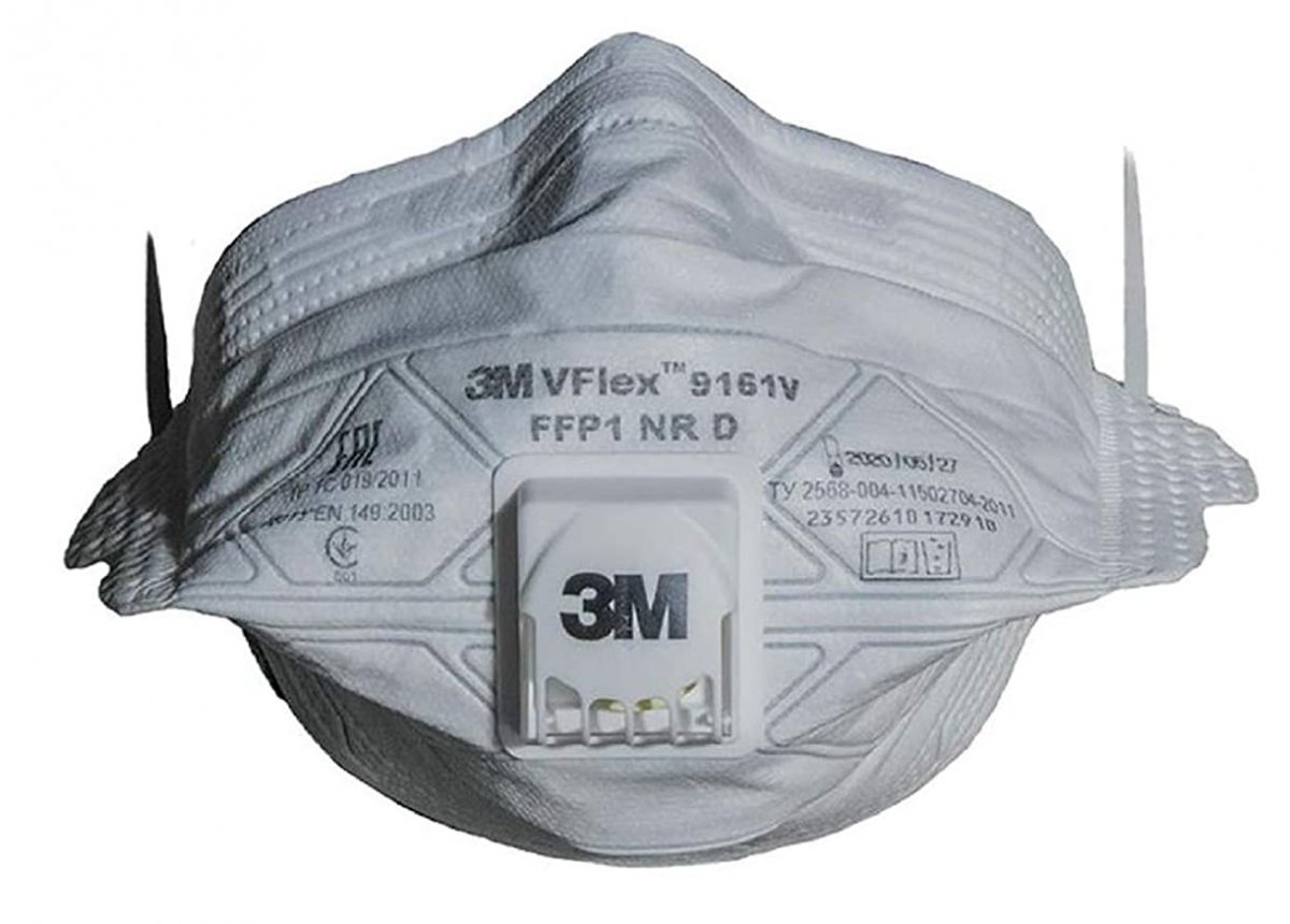 3M 9161E VFlex FFP1 jednokratni respirator za čestice