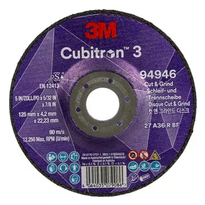 3M Cubitron 3 CG Rezno-brusne ploče T27