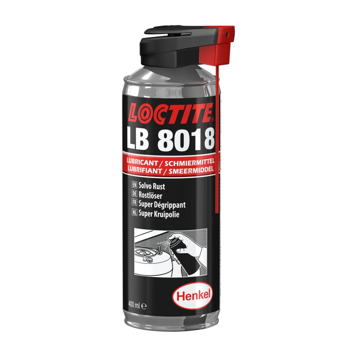 Loctite LB 8018, odvijač sprej 400 ml