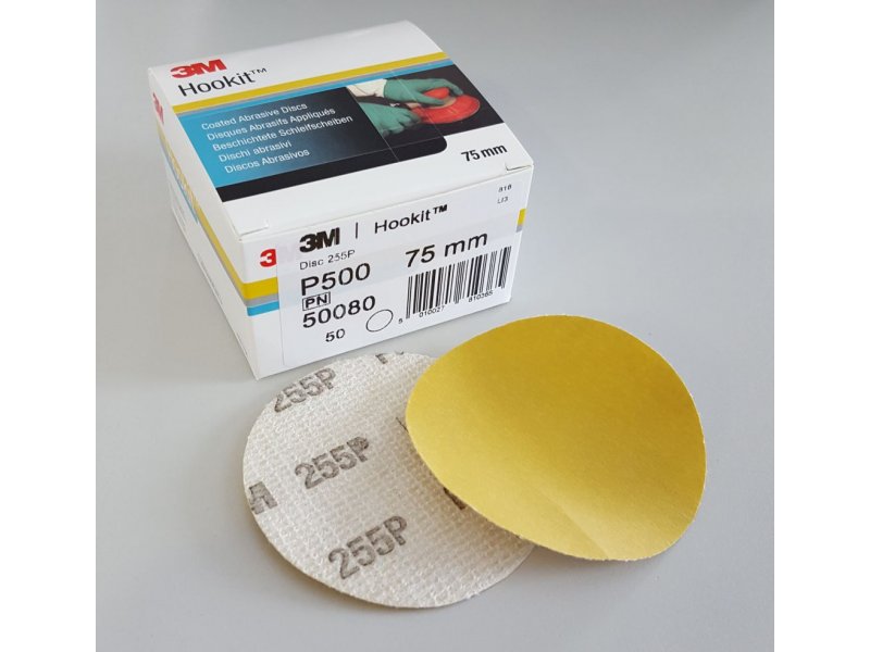 3M 255P Hookit, 75 mm