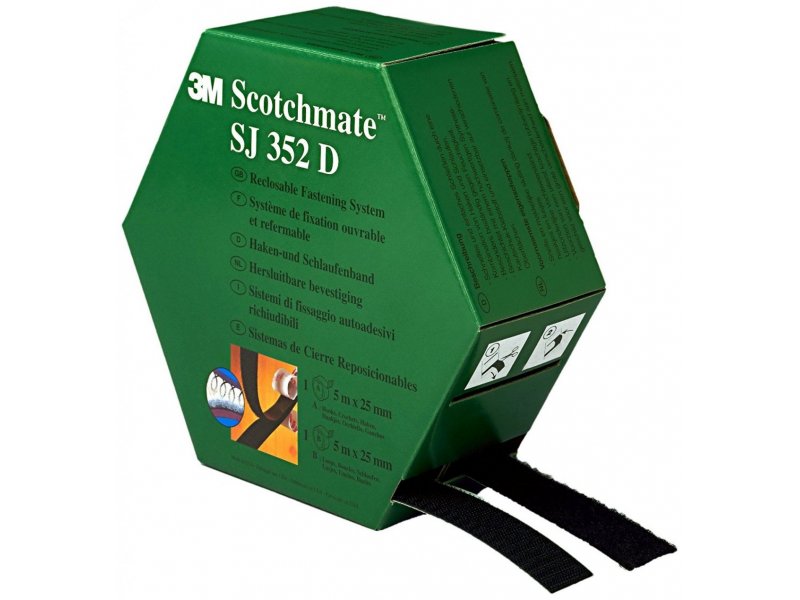 3M Scotchmate SJ352D samoljepljiva čičak traka