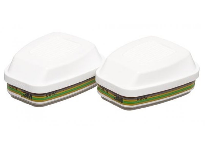 3M 6092 ABEK1P3 R Kombinirani filter za plinove i čestice