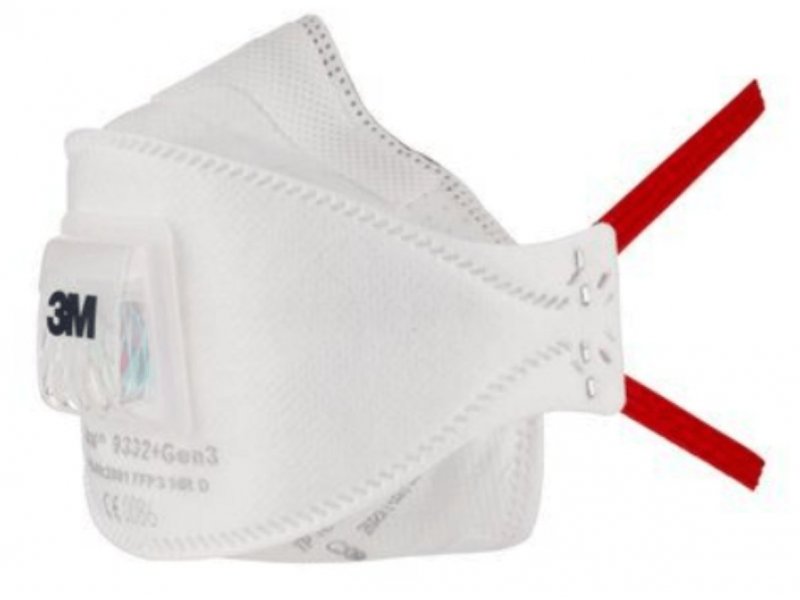 3M Aura 9332+Gen3 FFP3 Jednokratni respirator
