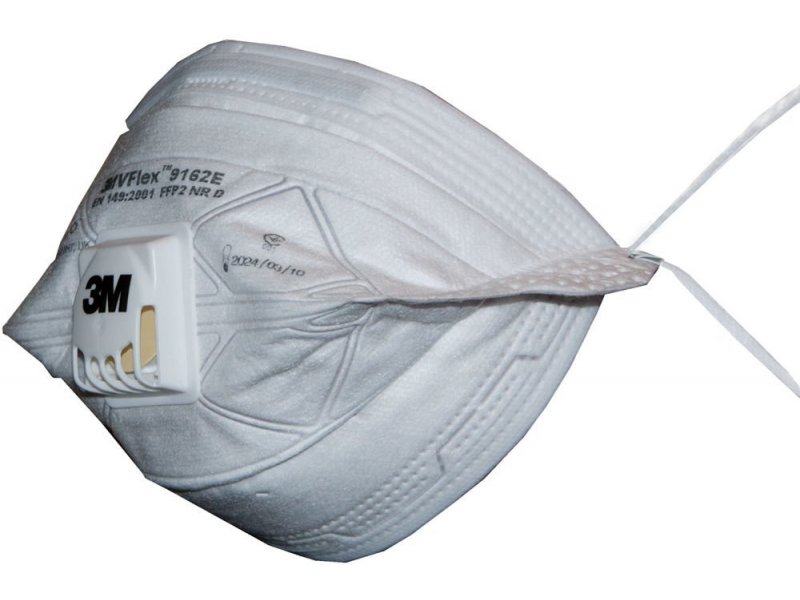 3M 9162E VFlex FFP2 jednokratni respirator za čestice