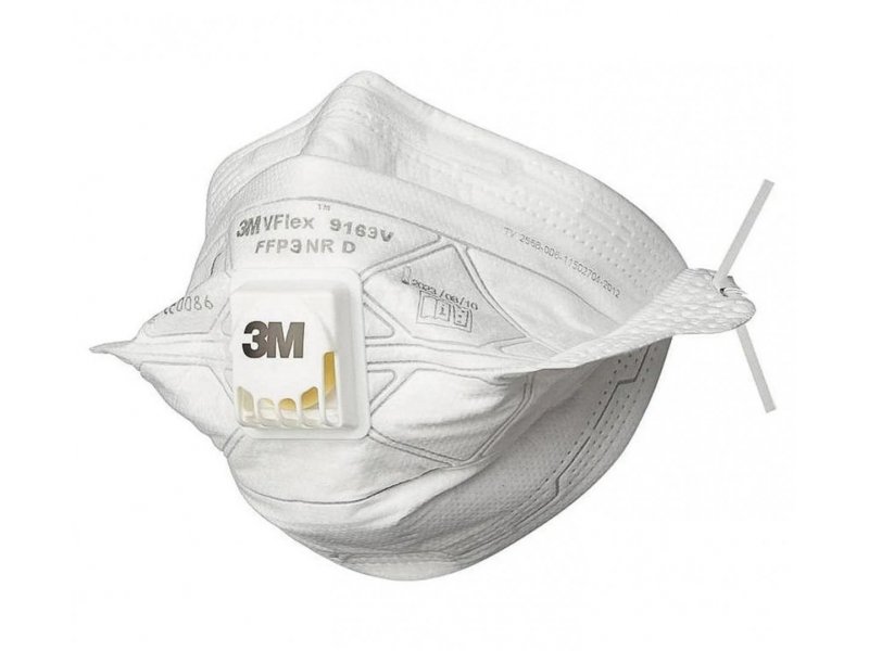 3M 9163E VFlex FFP3 jednokratni respirator za čestice
